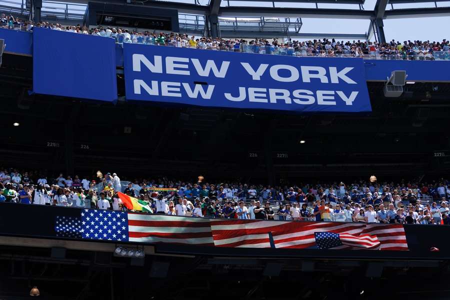 A general view inside the New York New Jersey stadium A general view inside the New York New Jersey stadium