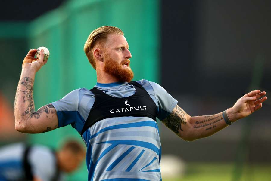 England's Ben Stokes in action