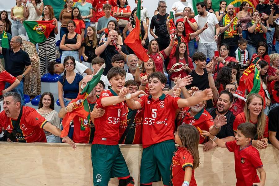 Portugal sagrou-se campeão europeu de sub-17 em hóquei em patins