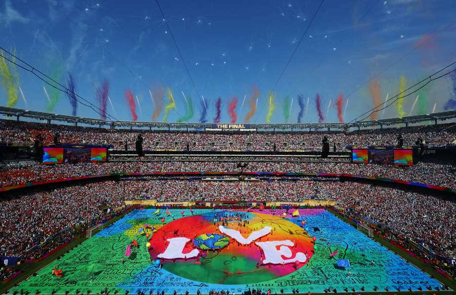Halbzeitshow im MetLife Stadium