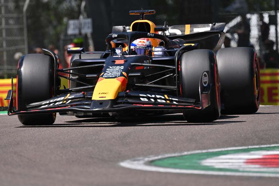 Red Bull Racing's Dutch driver Max Verstappen