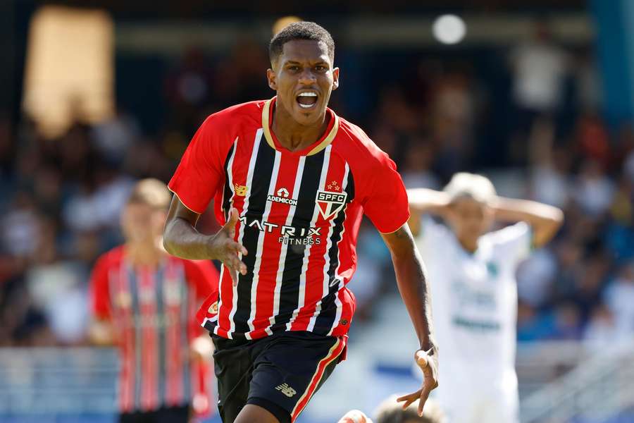 Isac fez o segundo gol do São Paulo