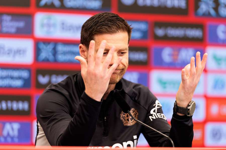Xabi Alonso este antrenorul lui Bayer Leverkusen din octombrie 2022