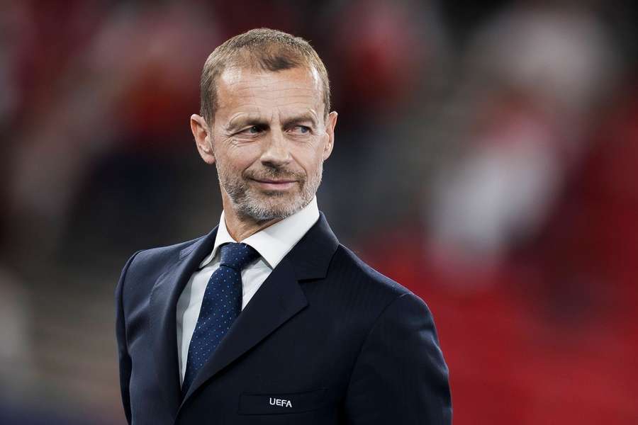 President of UEFA Aleksander Ceferin President of UEFA Aleksander Ceferin