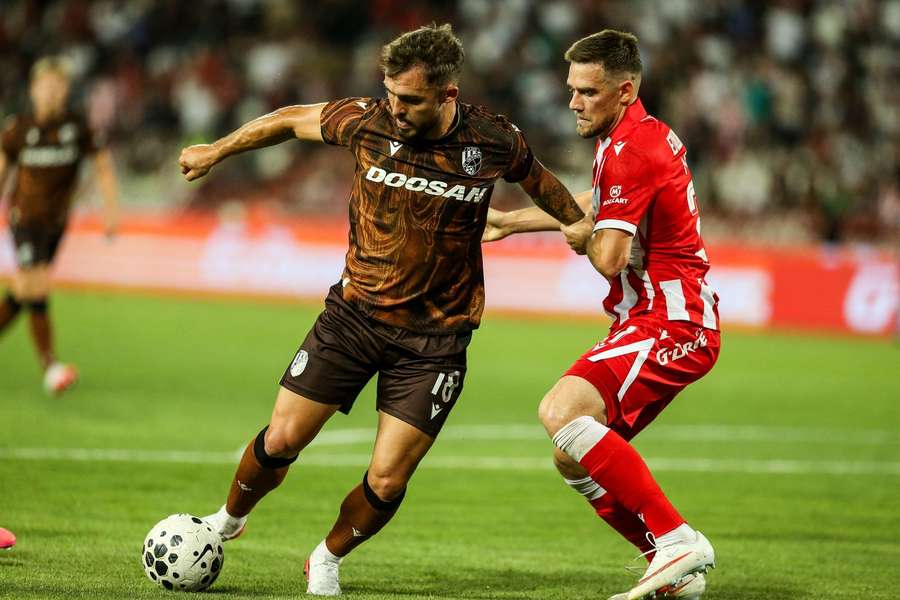 Plzeň v Bělehradě prohrála. Plzeň v Bělehradě prohrála.
