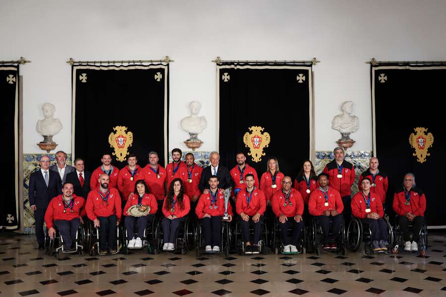 Cerimónia teve lugar na Sala das Bicas do Palácio de Belém, em Lisboa