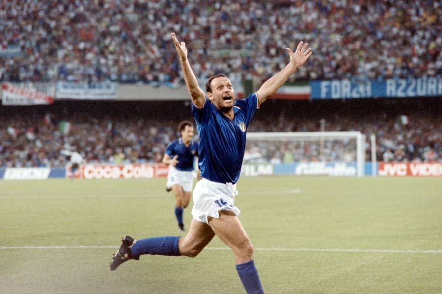 Salvatore Schillaci è recordman italiano per il maggior numero di gol segnati in una singola edizione dei Mondiali con sei reti