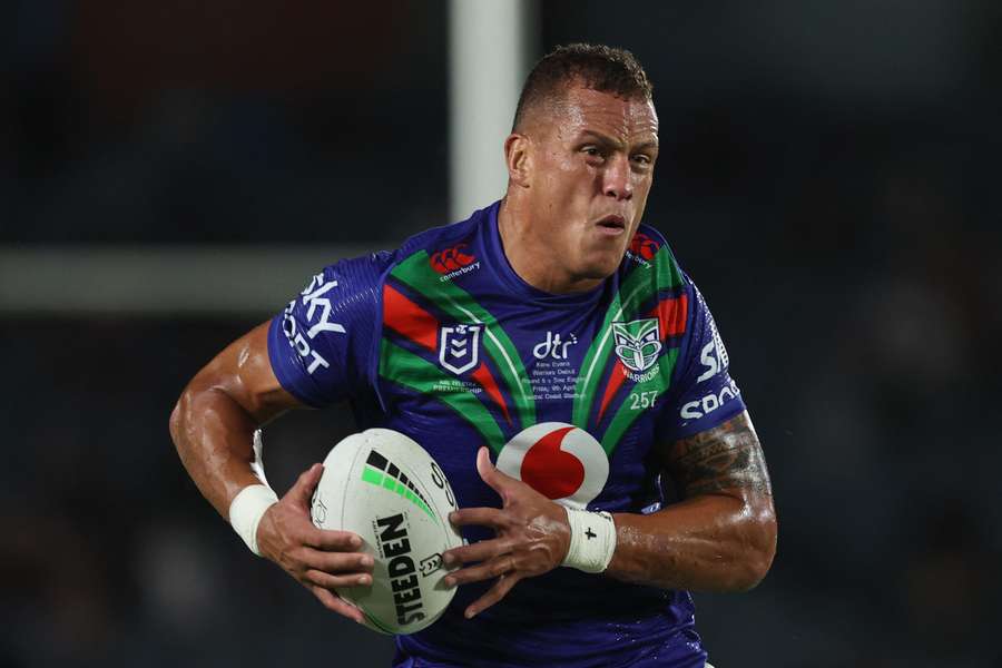 Kane Evans in action for the New Zealand Warriors during the 2021 season. Kane Evans in action for the New Zealand Warriors during the 2021 season.