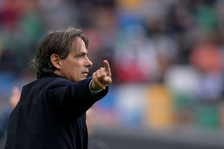 Inter coach Simone Inzaghi