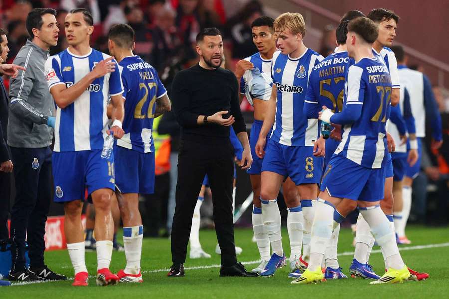 Farioli lamentou falta de eficácia na segunda parte