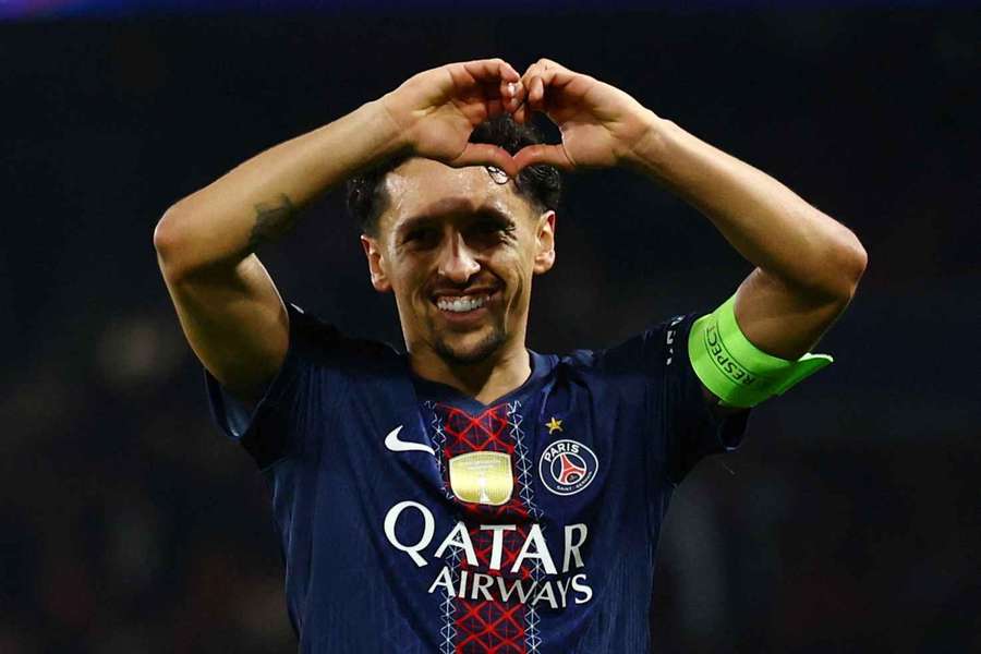 Paris Saint-Germain's Marquinhos