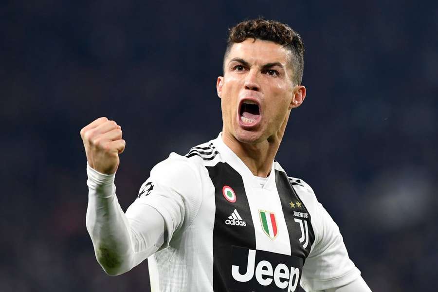 Cristiano Ronaldo foi um dos oito jogadores portugueses que representou a Juventus