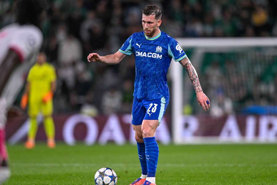 Pierre-Émile Hojbjerg avec l'OM. Pierre-Émile Hojbjerg avec l'OM.