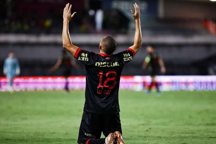 Wellington Silva estreou-se a marcar pelo Sport Recife