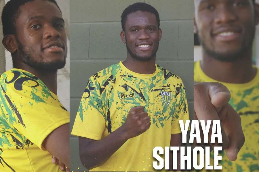 Segundo o documento, o médio Sphepehlo S’Miso Sithole, de 24 anos e mais conhecido por Yaya, assinou contrato válido até final de junho de 2025
