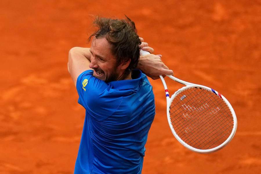 Daniil Medvedev hat mit etwas Mühe das Viertelfinale erreicht.