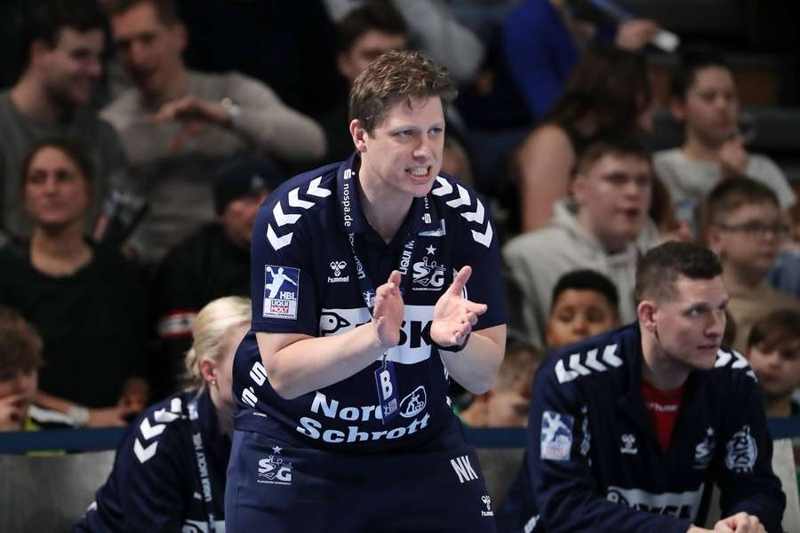 Nicolej Krickau will Flensburg wieder an die Spitze des deutschen und europäischen Handballs führen.