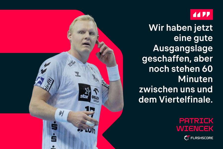 Patrick Wiencek will sich noch nicht im Viertelfinale wägen.