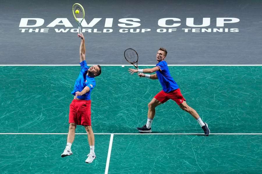 Lehečka s Pavláskem spolu odehráli neúspěšně zápas Davis Cupu proti australské dvojici Ebden – Purcell.