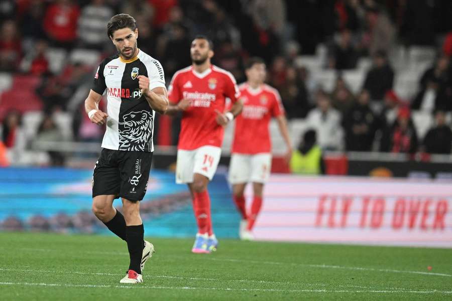 Tomás Ribeiro marcou no Estádio da Luz