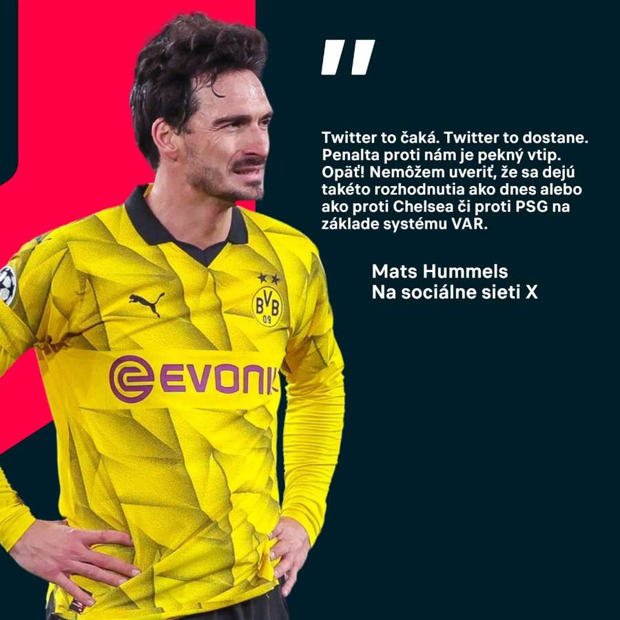 Hummels bol otvorený aj na sociálnej sieti.