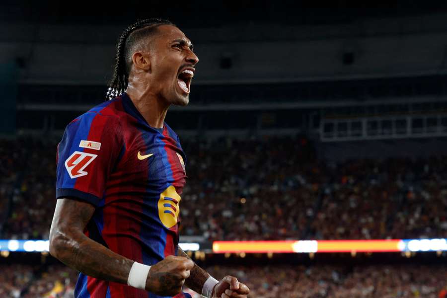 Raphinha brilha no início da temporada do Barcelona Raphinha brilha no início da temporada do Barcelona