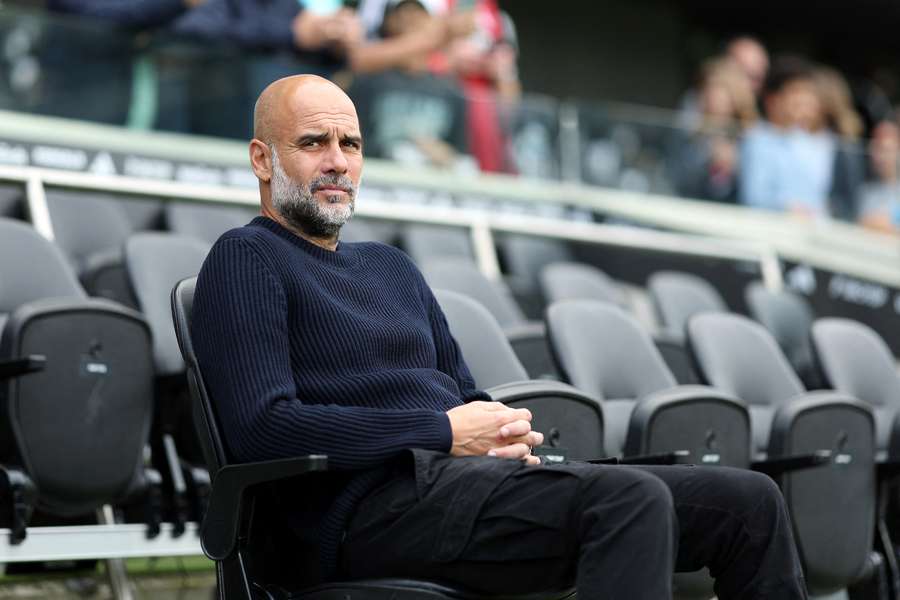 Pep Guardiola, manager of Manchester City