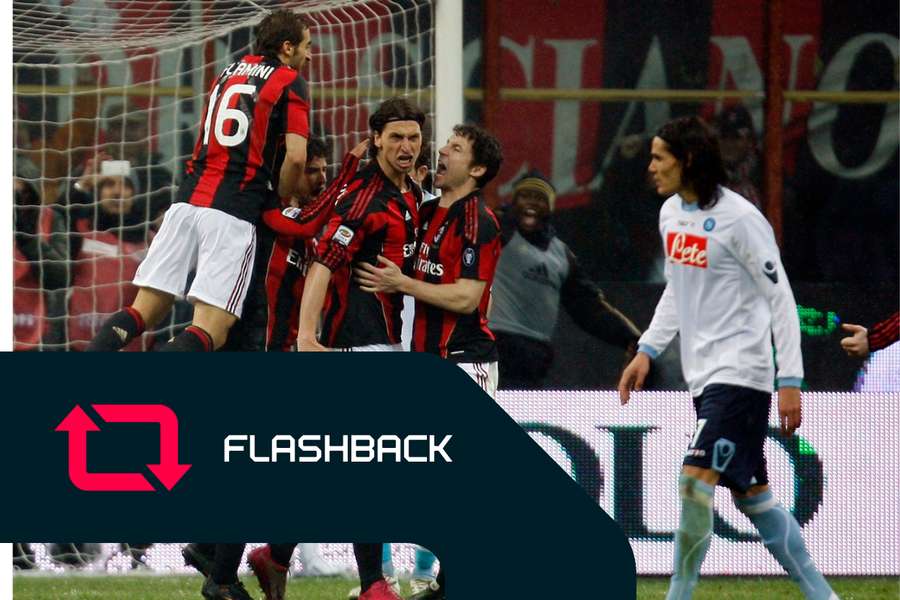 Festa dos jogadores do Milan contra o Nápoles, 28 de fevereiro de 2011
