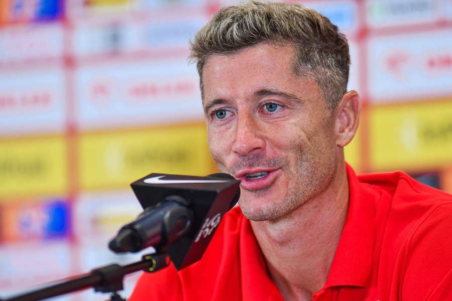 Lewandowski przed meczami el. MŚ 2026: nie mam nic do dodania na temat opaski kapitana