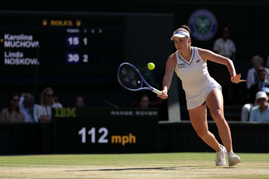 Noskova is off to a flying start