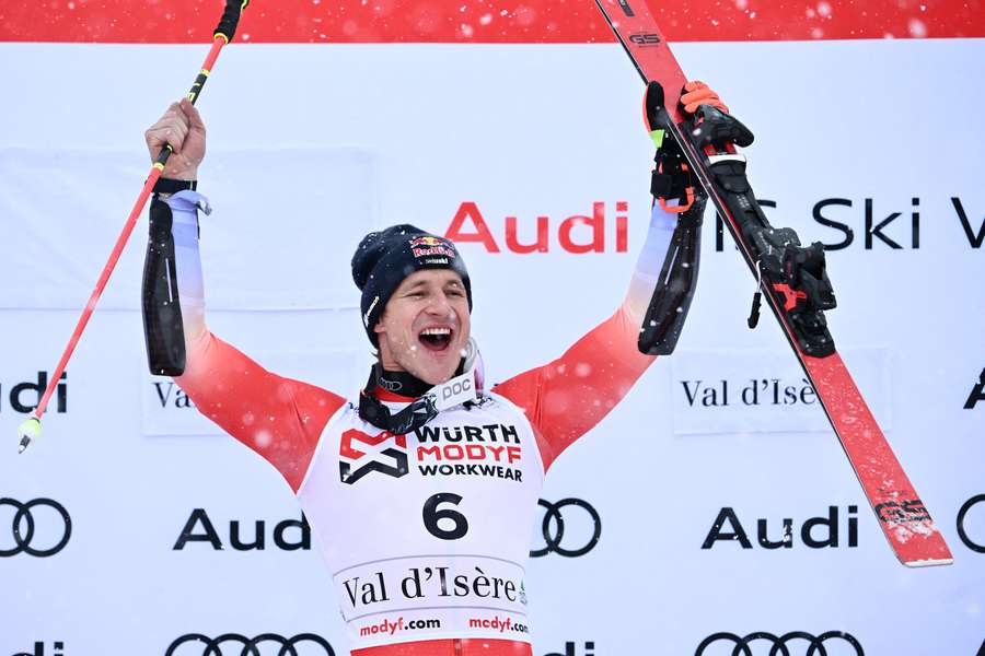 Marco Odermatt revient au top en Géant. Marco Odermatt revient au top en Géant.