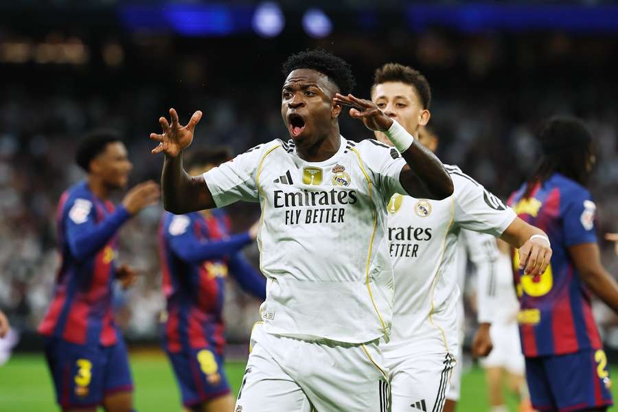 Vinicius Junior during El Clasico Vinicius Junior during El Clasico