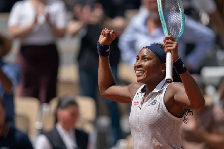 Coco Gauff is into the French Open semi-finals