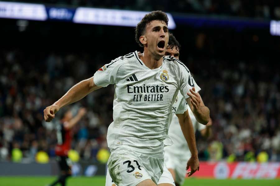 O jovem Jacobo Ramón fez o gol da vitória do Real Madrid
