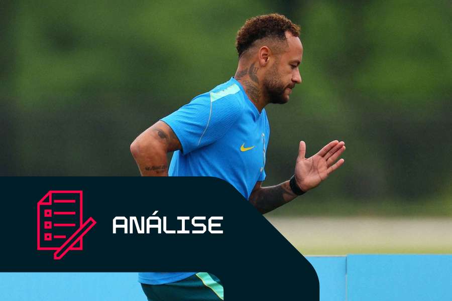 Neymar está recuperado de lesão na coxa direita Neymar está recuperado de lesão na coxa direita