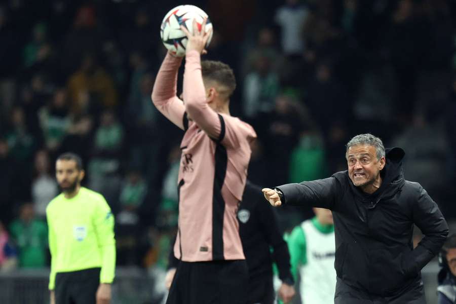 Luis Enrique cu PSG