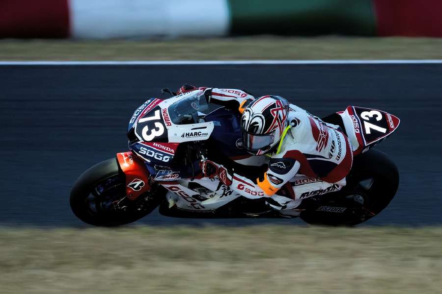 Archive image of Haruki Noguchi racing