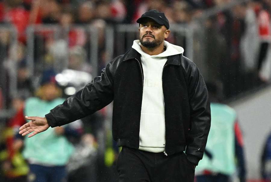 Kompany não vai estar no banco do Bayern
