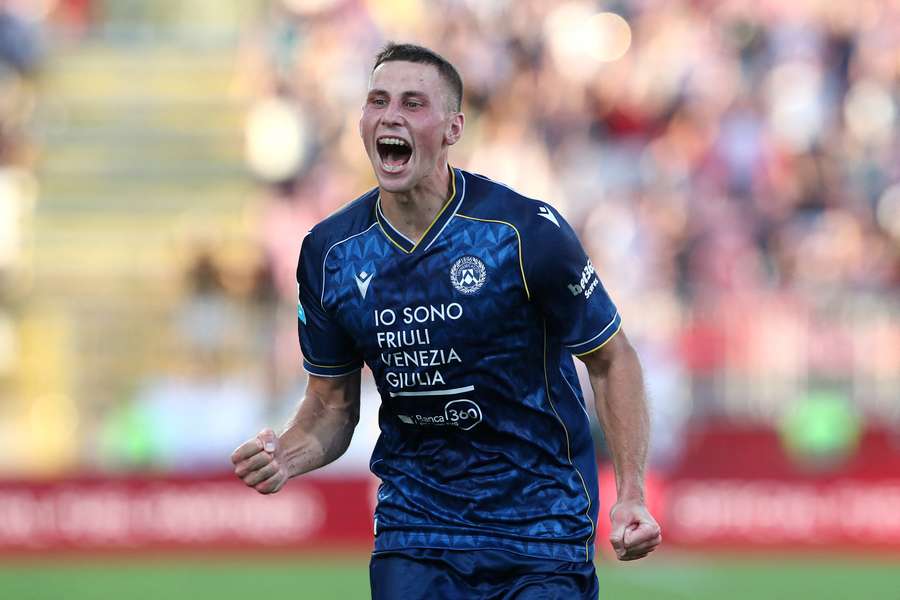 Jakub Piotrowski, calciatore dell'Udinese Jakub Piotrowski, calciatore dell'Udinese