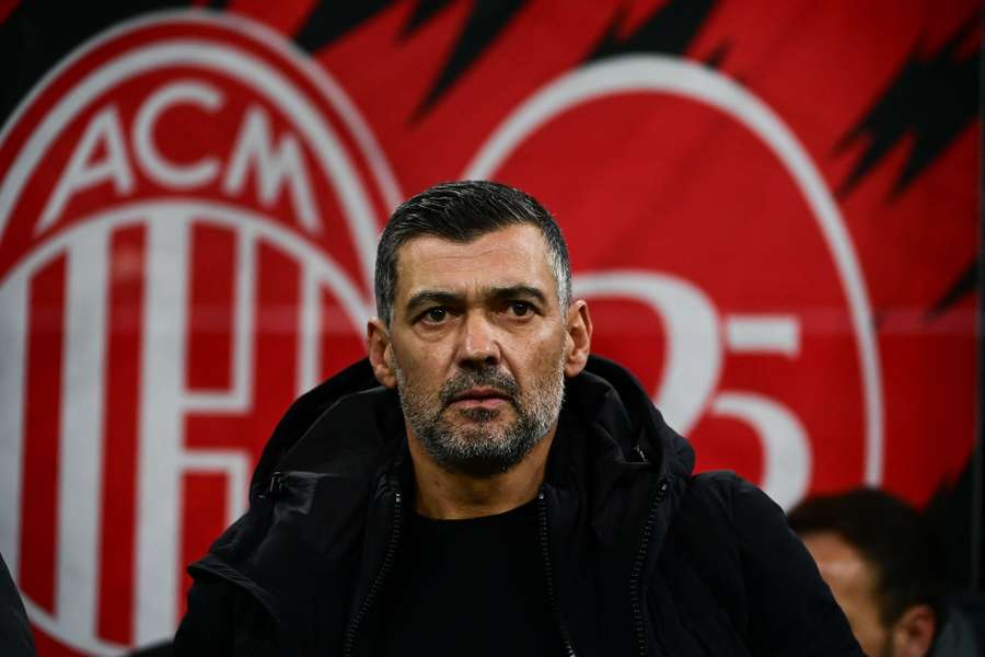 Sergio Conceiçao prima di Milan-Cagliari