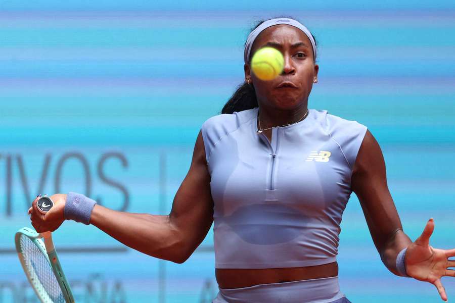 Coco Gauff está nas semifinais do WTA 1000 de Madri