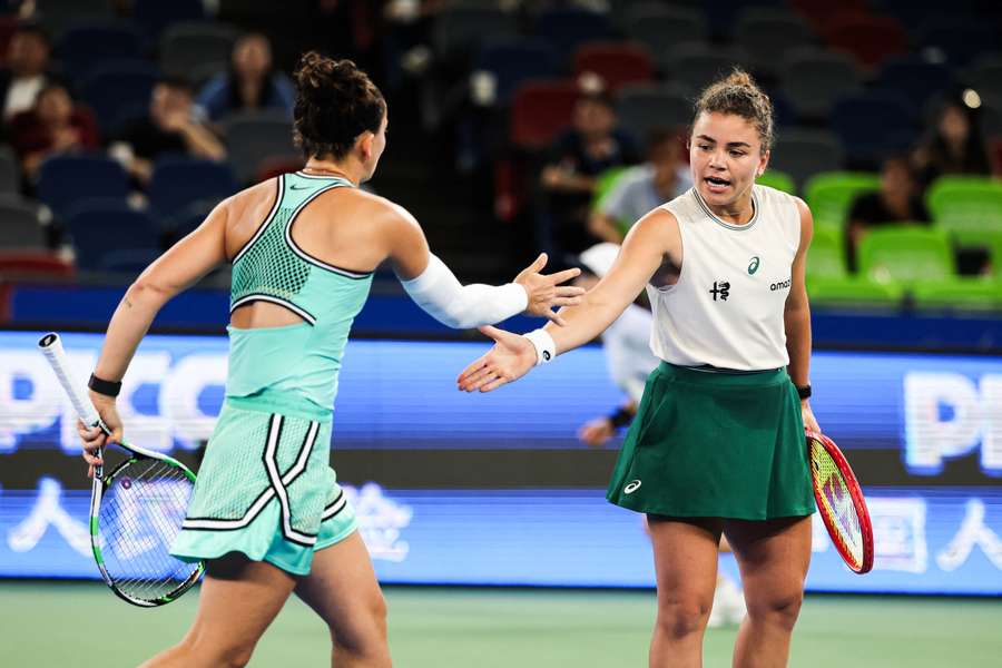 Sara Errani e Jasmine Paolini
