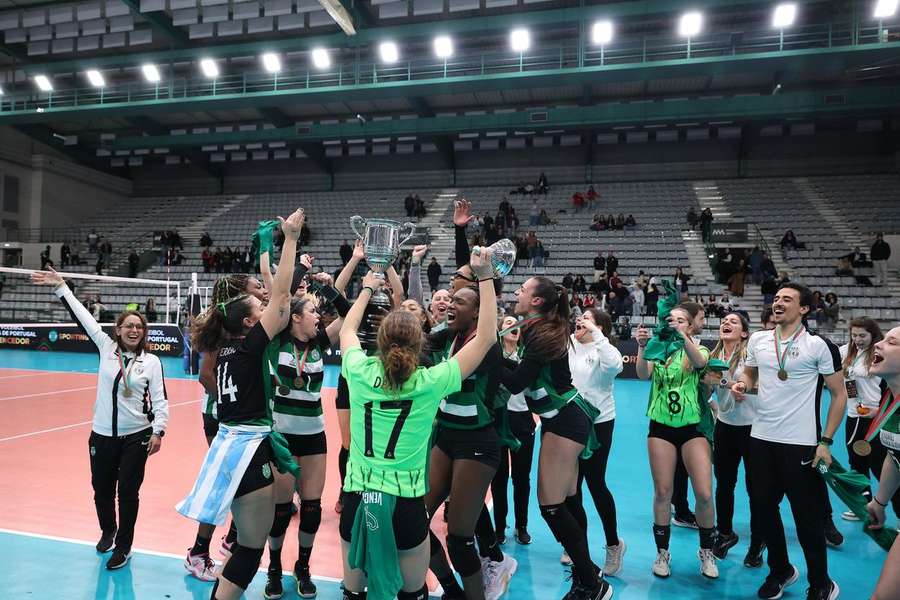 Sporting conquistou a Taça de Portugal feminina
