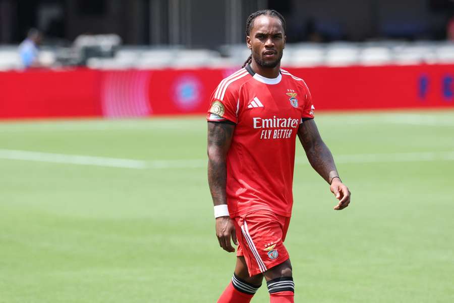 Renato Sanches avec le Benfica. Renato Sanches avec le Benfica.