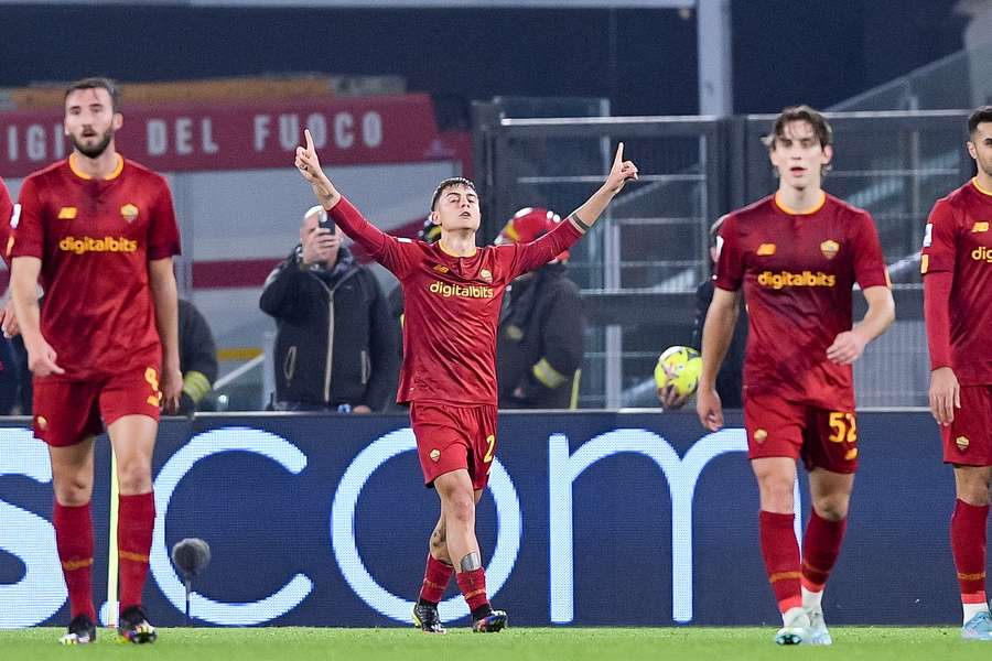 Paulo Dybala was the star for Roma on Sunday