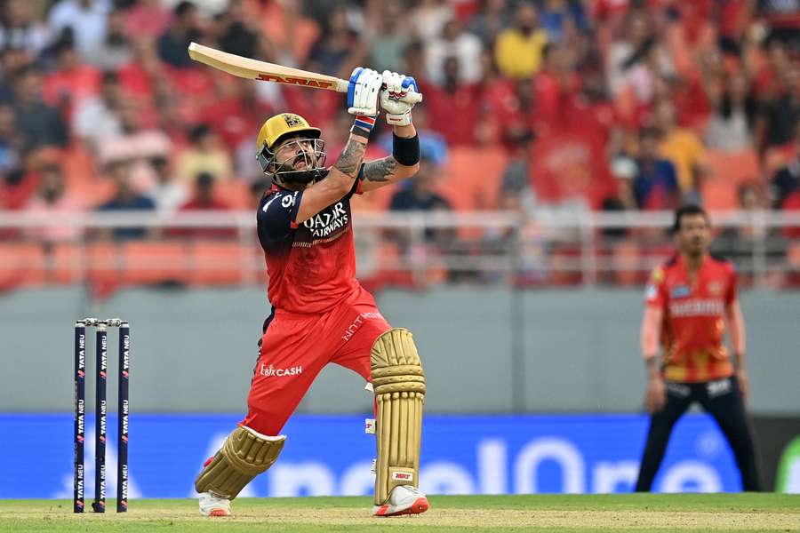 Virat Kohli posted a game-high 73* the last time RCB and PBKS met in Mullanpur.