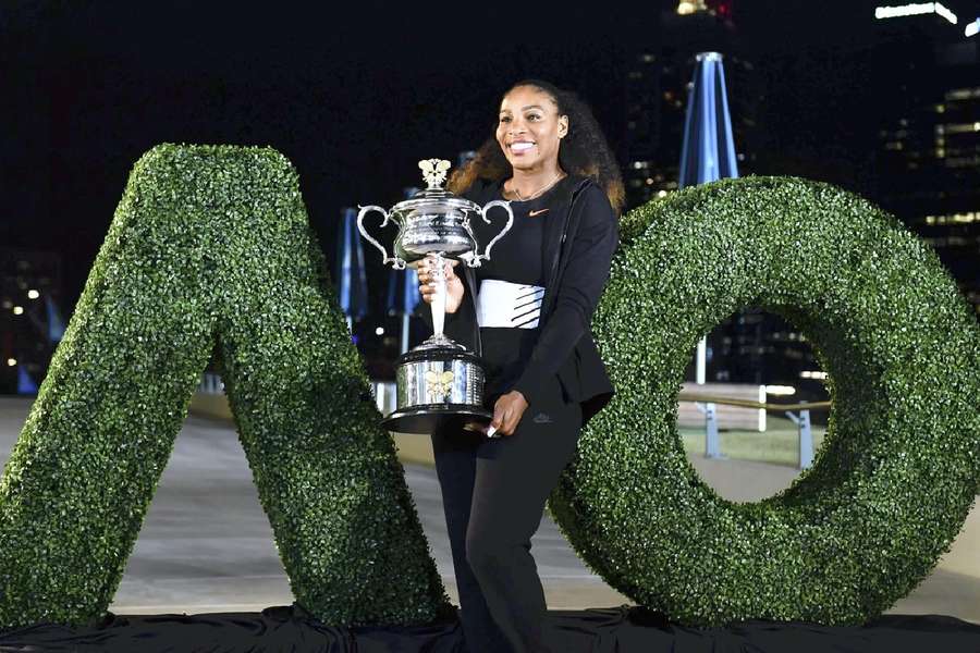 Serena Williams' 23. und letzter Grand-Slam-Titel gab es 2017 in Melbourne zu feiern.