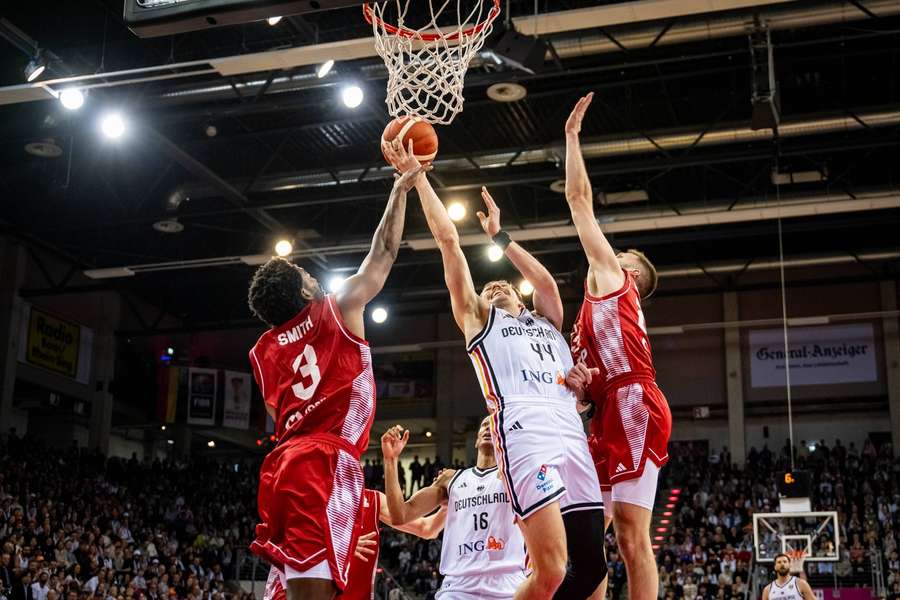 Das DBB-Team kam dank Krämer (m.) in die Verlängerung