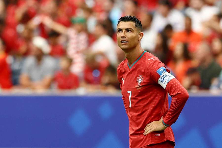 Cristiano Ronaldo în prim-plan la victoria Portugaliei Cristiano Ronaldo în prim-plan la victoria Portugaliei