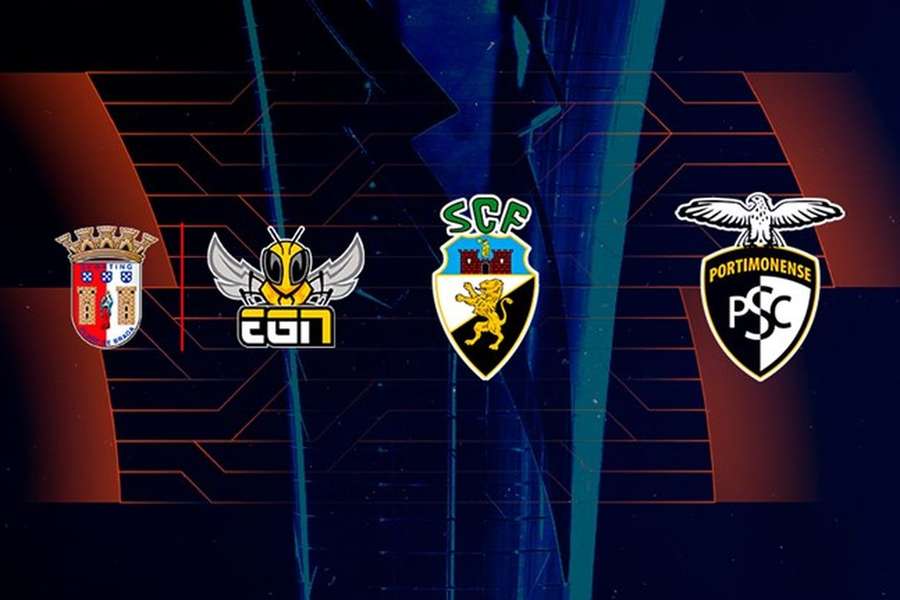 SC Braga/EGN Esports, Sporting Clube Farense e Portimonense SC apurados